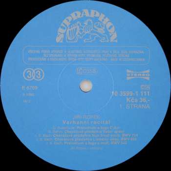 LP Jiří Ropek: Organ Recital