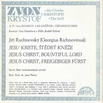 SP Jiří Rychnovský: Zvon Kryštof