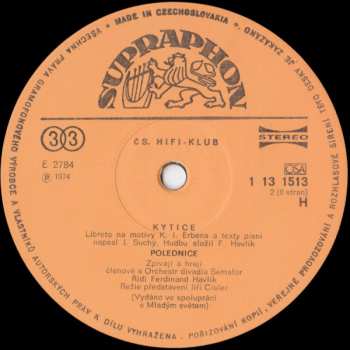 3LP/Doos Jiří Suchý: Kytice (3xLP + BOX + BOOKLET)