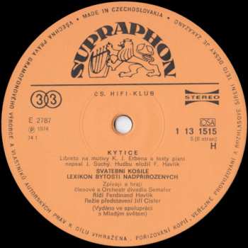 3LP/Doos Jiří Suchý: Kytice (3xLP + BOX + BOOKLET)