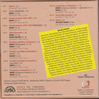 12CD/Doos Jiří Suchý: Semafor  ... Léta 70. A 80.