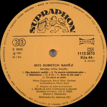 LP Jiří Zmožek: Mys Dobrých Nadějí