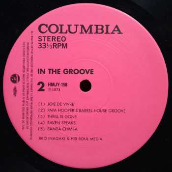 LP Jiro Inagaki & Soul Media: In The Groove