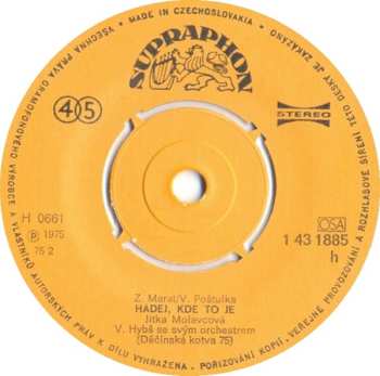 SP Jiří Korn: Hádej, Kde To Je / Tam U Dvou Cest