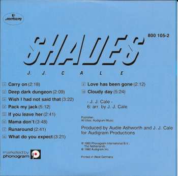 5CD/Doos J.J. Cale: 5 Original Albums
