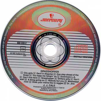 CD J.J. Cale: Grasshopper