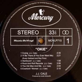 LP J.J. Cale: Okie