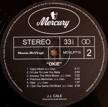 LP J.J. Cale: Okie