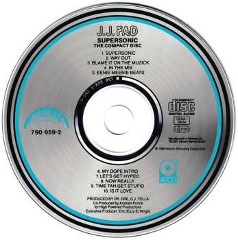CD J.J. Fad: Supersonic - The Compact Disc