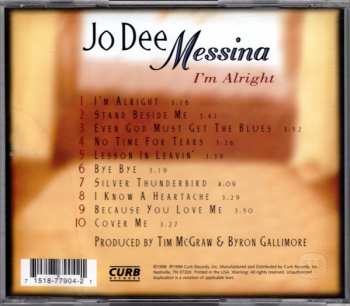CD Jo Dee Messina: I'm Alright