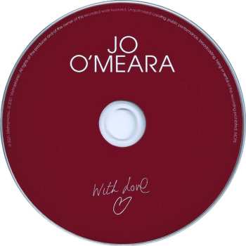 CD Jo O'Meara: With Love