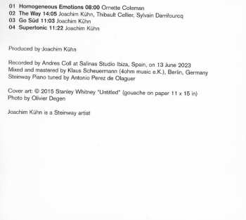 CD Joachim Kühn French Trio: The Way