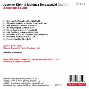CD Joachim Kühn: Speaking Sound DIGI