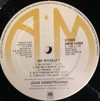 LP Joan Armatrading: Me Myself I