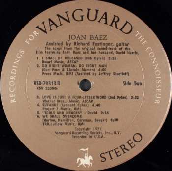 LP Joan Baez: Carry It On - Original Sound Track Album