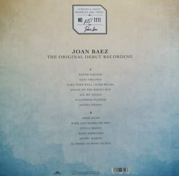 LP Joan Baez: Joan Baez (The Original Debut Recording)  LTD | CLR