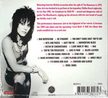 CD Joan Jett & The Blackhearts: Live At The Malibu Beach Club DIGI