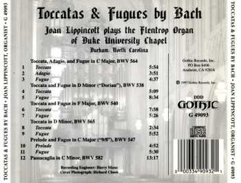 CD Joan Lippincott: Toccatas & Fugues By Bach