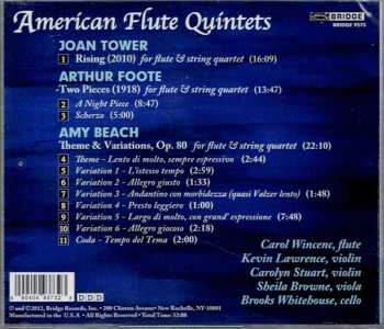 CD Amy Marcy Cheney Beach: American Flute Quintets