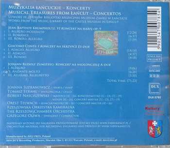 CD Joanna Supranowicz: Muzykalia Łańcuckie – Koncerty (Utwory Ze Zbiorów Biblioteki Muzycznej Muzeum-Zamku W Łańcucie) = Musical Treasures From Łańcut – Concertos (Works From The Music Library Of The Castle Museum In Łańcut)