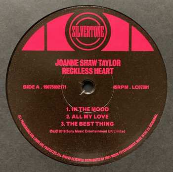 2LP Joanne Shaw Taylor: Reckless Heart