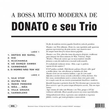 LP João Donato & Seu Trio: A Bossa Muito Moderna De Donato E Seu Trio