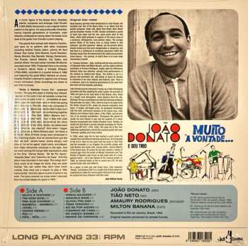 LP João Donato & Seu Trio: Muito à Vontade... LTD