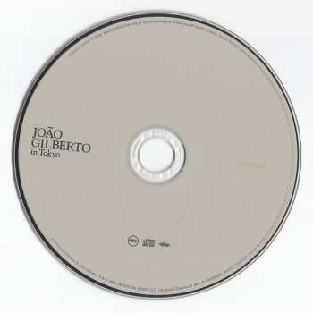 CD João Gilberto: João Gilberto In Tokyo