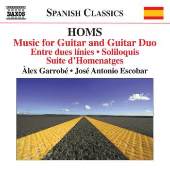 CD José Antonio Escobar: Music For Guitar And Guitar Duo