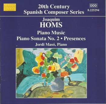 Album Jordi Masó: Piano Music: Piano Sonata No. 2 • Presences