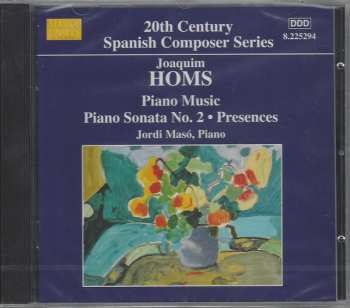 CD Jordi Masó: Piano Music: Piano Sonata No. 2 • Presences