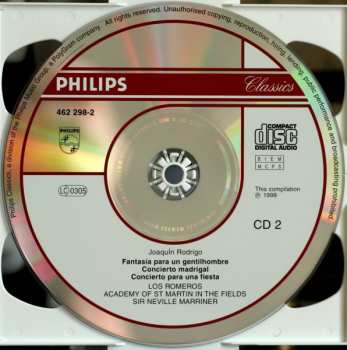 2CD Joaquín Rodrigo: Complete Concertos For Guitar And Harp