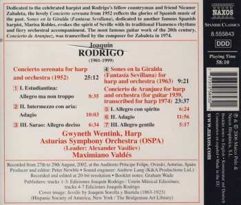 CD Joaquín Rodrigo: Complete Orchestra Music • 9: Concierto Serenata / Sones En La Giralda / Concierto De Aranjuez