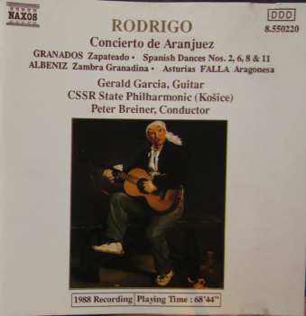 CD Joaquín Rodrigo: Concierto de Aranjuez