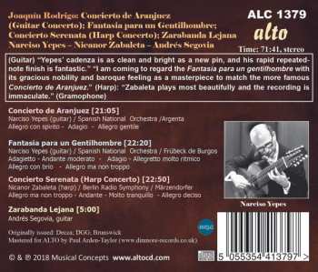 CD Joaquín Rodrigo: Guitar & Harp Concertos