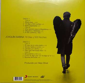 2LP Joaquín Sabina: 19 Días Y 500 Noches