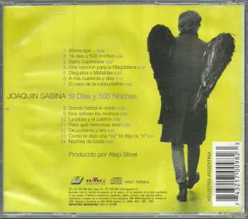 CD Joaquín Sabina: 19 Días Y 500 Noches