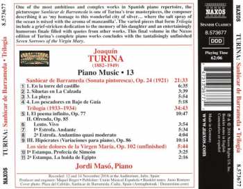 CD Joaquin Turina: Sanlúcar de Barrameda "Sonata Pintoesca"; Trilogía
