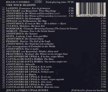 CD Joculatores Upsalienses: De Fyra Årstiderna / The Four Seasons
