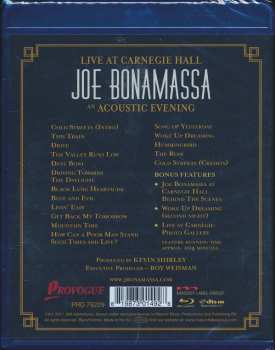 Blu-ray Joe Bonamassa: Live At Carnegie Hall – An Acoustic Evening