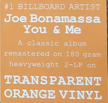 2LP Joe Bonamassa: You & Me CLR