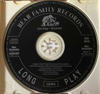 CD Joe Clay: Ducktail