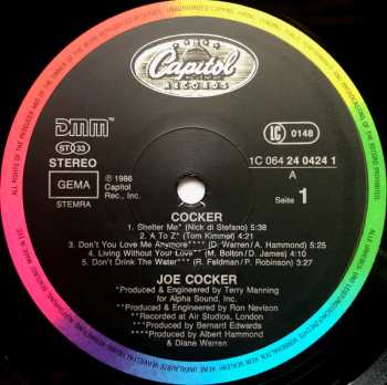 LP Joe Cocker: Cocker