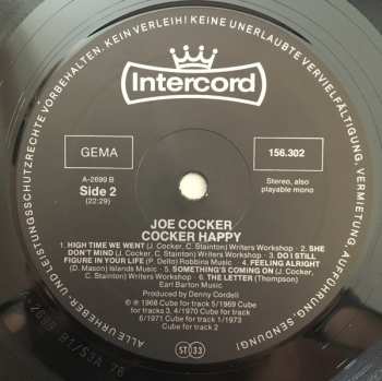 2LP Joe Cocker: Cocker Happy / Joe Cocker!