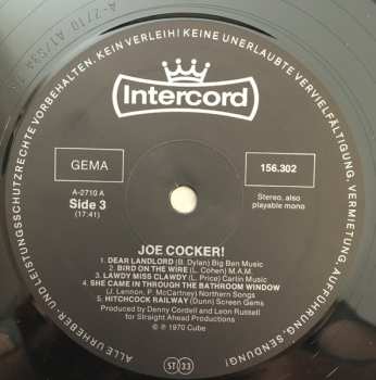 2LP Joe Cocker: Cocker Happy / Joe Cocker!