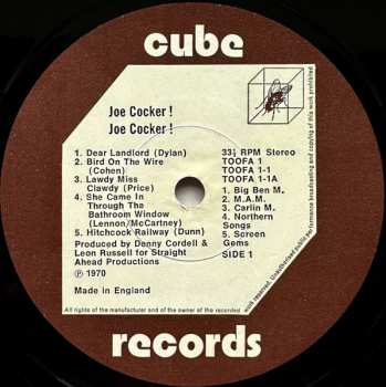 2LP Joe Cocker: Joe Cocker! / With A Little Help From My Friends