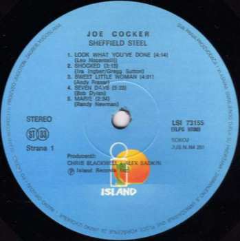 LP Joe Cocker: Sheffield Steel