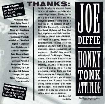 CD Joe Diffie: Honky Tonk Attitude