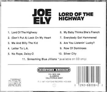 CD Joe Ely: Lord Of The Highway