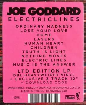 2LP Joe Goddard: Electric Lines DLX | LTD